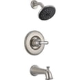 thumbnail image 1 of Delta T14494-SSSOS Linden Monitor 14 Series Tub & Shower Trim - Stainless Steel, 1 of 1