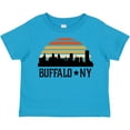 thumbnail image 3 of Inktastic Buffalo New York Skyline Retro Boys or Girls Toddler T-Shirt, 3 of 5