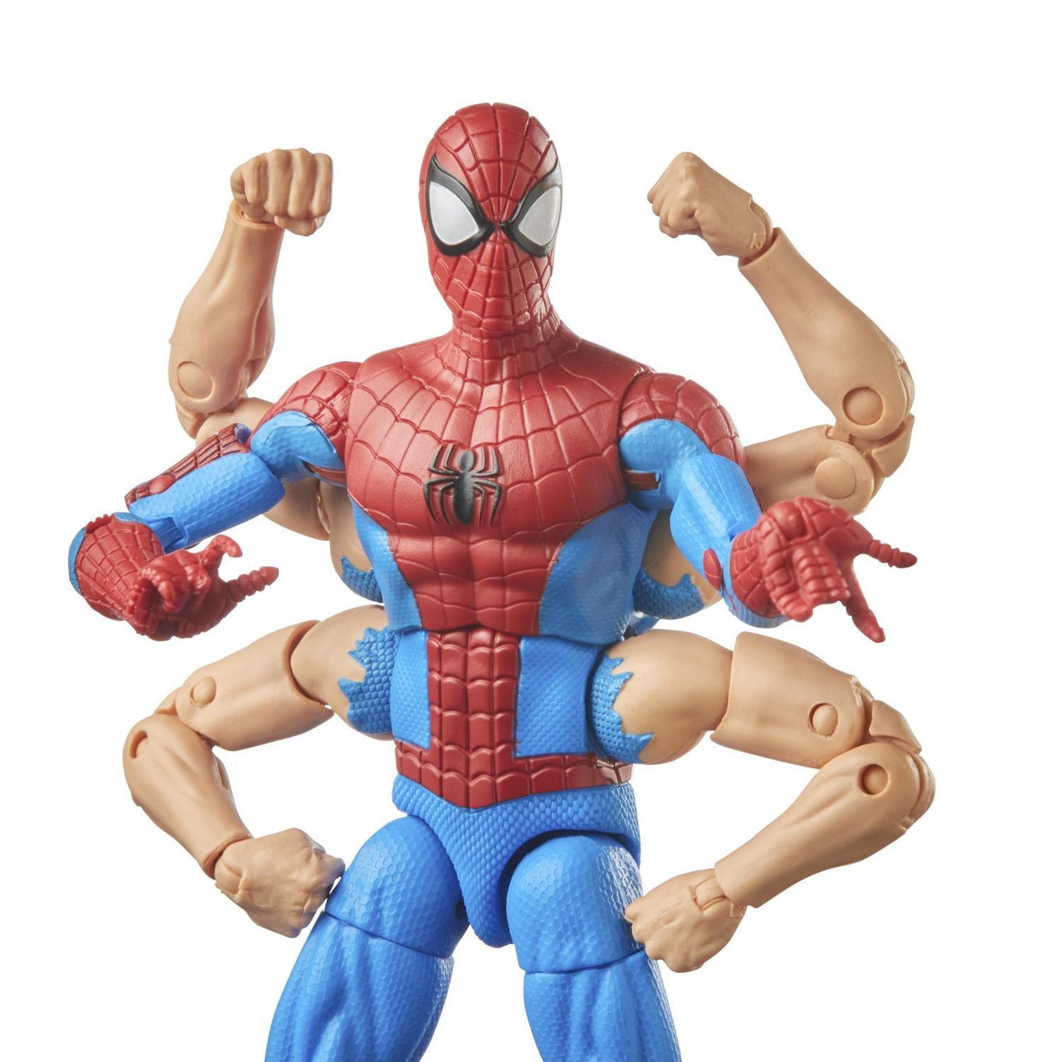 Hasbro Marvel Legends Series, Spider-Man vs Morbius, figurines de collection Spider-Man de 15 cm avec 3 accessoires