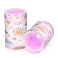 thumbnail image 7 of Yayeee Flameless Candles with Remote Flickering Battery Operated Multi Color Changing, Rainbows Pattern, 7 of 7
