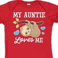 thumbnail image 4 of Inktastic My Auntie Loves Me with Sloth and Hearts Boys or Girls Baby Bodysuit, 4 of 5
