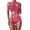 Hot Pink, variant on Ring Sleepwear Steel Underwear Pajamas Fashion Lace Garter Bra & Brief Sets, L, Black