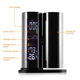 thumbnail image 4 of Reloj despertador Reloj de proyección digital Hogar Humidómetro interior Termómetro Alarma Enchufe de la UE kenally HA003644-00, 4 of 6