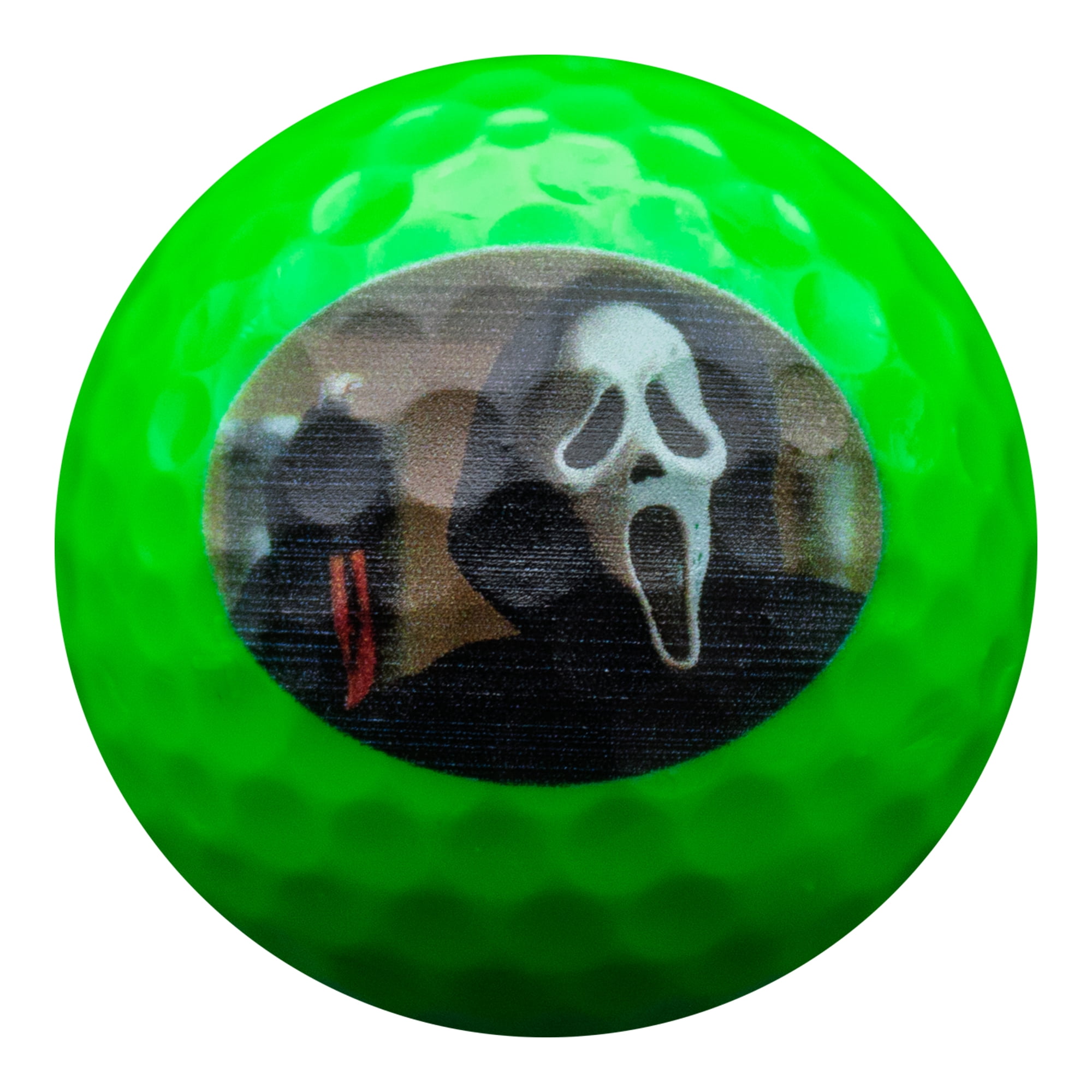 Halloween Horror Golf Balls – 12-Pack with Classic Movie Monster Designs by GBM GOLF