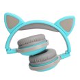 thumbnail image 3 of Cat Ear Headphone, Portable HIFI Comfortable Wearing Glowing   Foldable Headsets With LED Light, For Outdoor Sports, 3 of 8