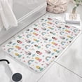 thumbnail image 3 of Rainbow Princess Castle Pattern Flannel Non Slip Door Rugs,Washable Door Mats Indoor,Decorative Door Mats,Dirt-Resistant and Absorbent Doormat for Entrance,Bedroom,Kitchen,Bathroom,23.5x16in(60x40cm), 3 of 5