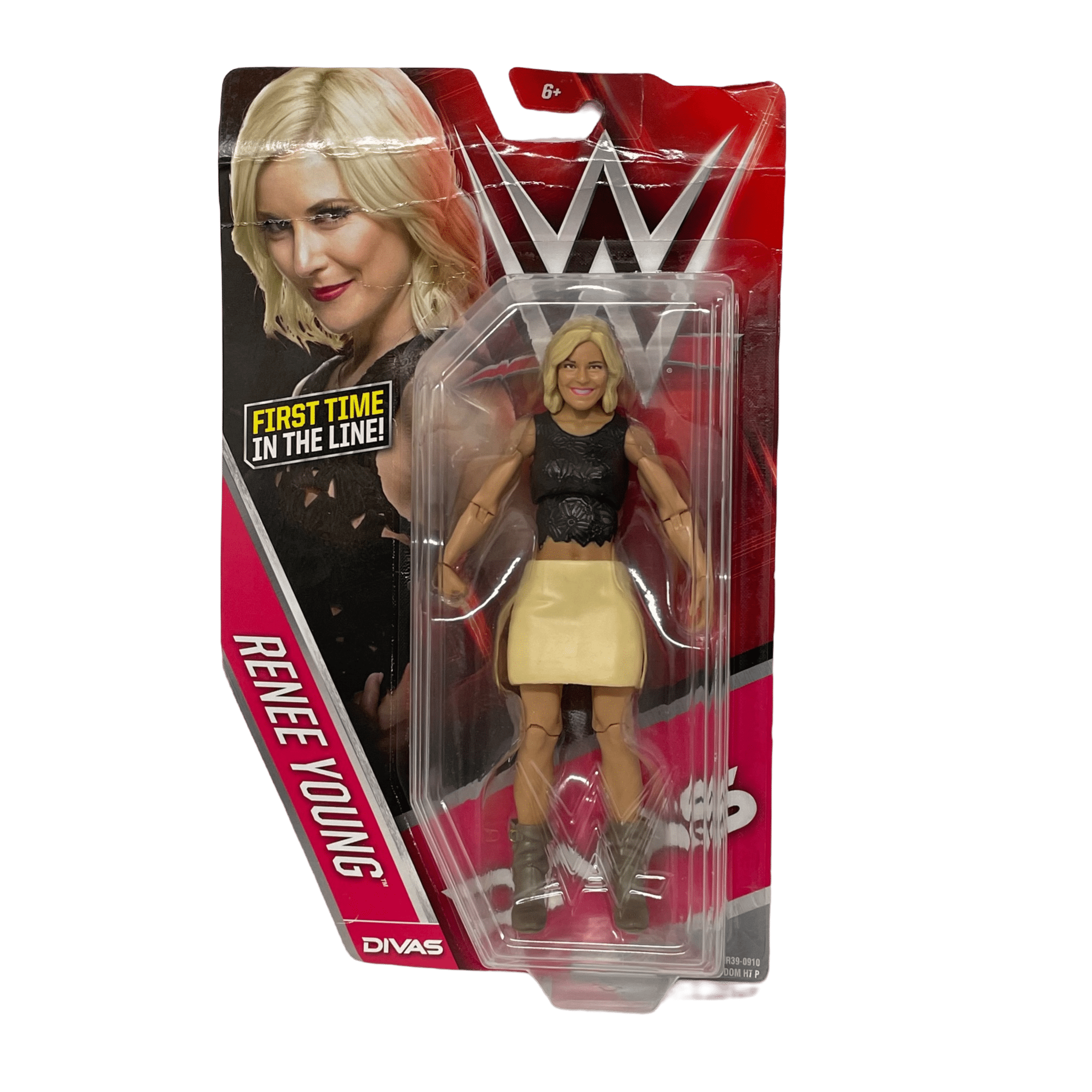 Mattel WWE Divas RENEE YOUNG First Time In The Line 6 Inch Action Figure 