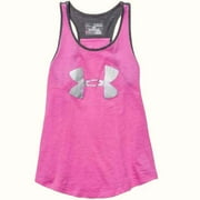 Under Armour Girl's UA Big Logo Tank YXL