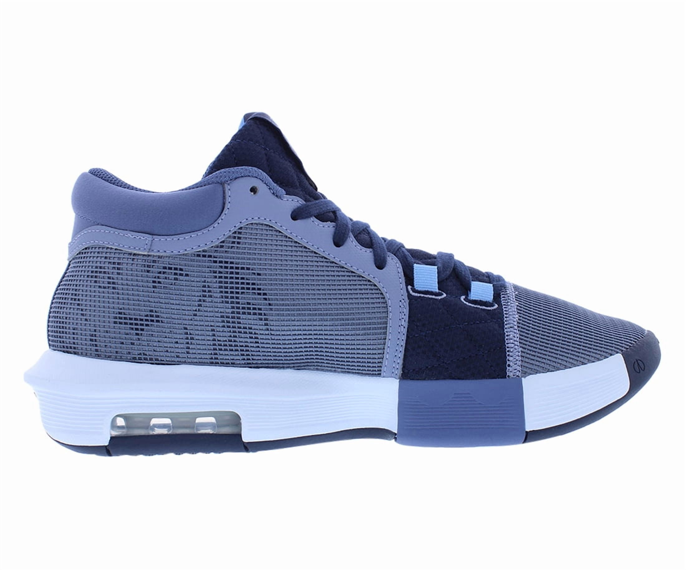 Nike Mens' Lebron Witness VIII Basketball Shoes Ashen Slate/Diffused Blue/University Blue/White, US Footwear Size System, Adult, Men, Numeric, Medium, 9