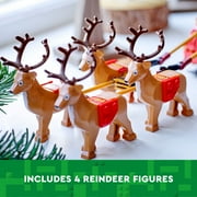LEGO Santas Sleigh - Building Toys for Kids, Boys & Girls, Ages 9+ Indoor Christmas Decorations for Home W/ Santa Claus Figurine & Reindeer - Gifts for Boys & Girls - 40499