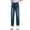 Blue, variant on KAOOCXU Girl Lovely Simple Trousers Love Heart Printed Embroidery Narrow Straight Leg Denim Bottoms Stretchy Pants Skin Friendly Relaxed Fit Activewear