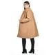 thumbnail image 3 of Abrigo largo de cuello Mao Roman Fashion /Tallas Extras, 3011 (Cafe) cafe 38, 3 of 6