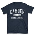 thumbnail image 1 of Camden North Carolina Classic Established Men's Cotton T-Shirt, 1 of 1