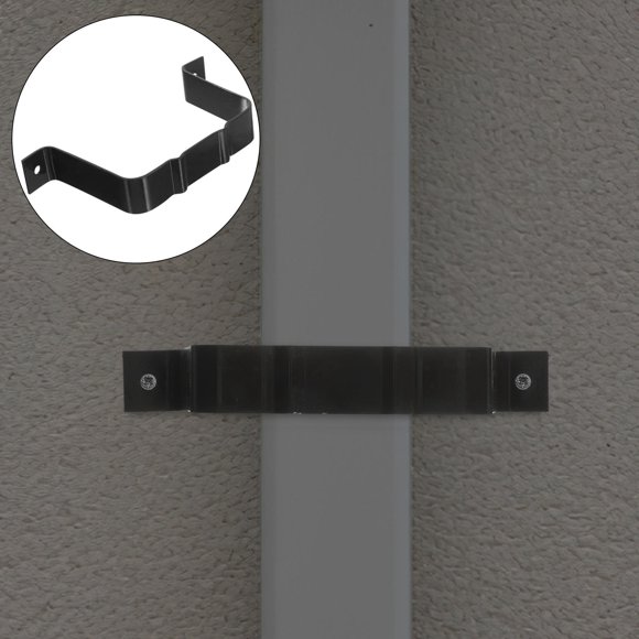 MERRYHAPY 6Ud Adaptador De Bajante De Aluminio Con Localizador Para Color Café Resistente A Intemperie