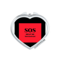 thumbnail image 1 of Cry Help Rescue Emergency Mirror Travel Magnification Portable Handheld Pocket Makeup, 1 of 3
