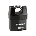 thumbnail image 2 of Master Lock Keyed Padlock, 7/8 in,Rectangle,Black 6325, 2 of 2