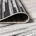 thumbnail image 6 of JONATHAN Y CONTEMPORARY POP 8 x 10 Area Rug, Linear Half-Stripe - Gray/Cream, CTP112B-8, 6 of 10