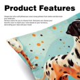 thumbnail image 2 of Spotted Dog Inserts with Chair Pillow Covers - Set of 2, Unique Patterns, Various Sizes 16x16, 18x18, 20x20 Inches for Home Decor and Special Occasions, 2 of 6