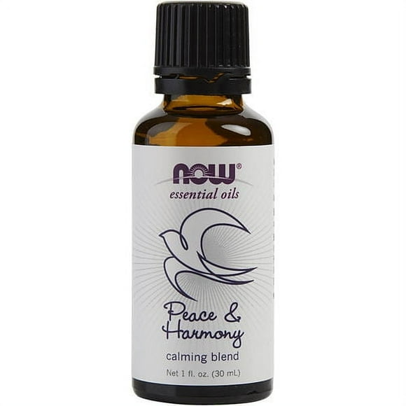 Aceites esenciales NOW mezcla de aceite Peace & Harmony aroma de aromaterapia calmante vegano 1 onza