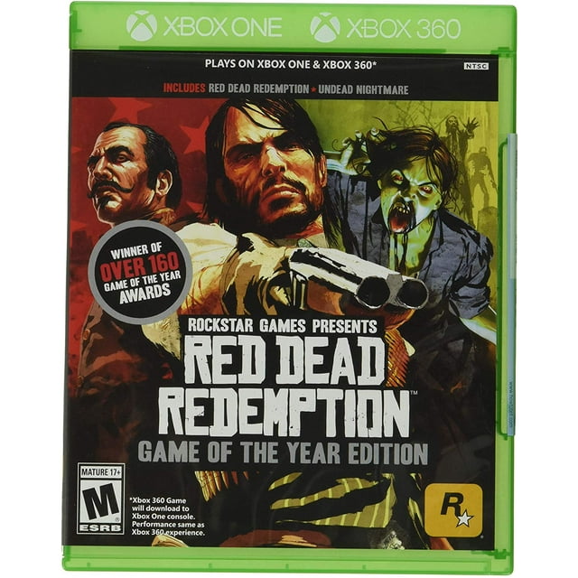 Red Dead Redemption: Game of the Year Edition - Xbox One and Xbox 360 rockstars xbox one
