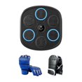 thumbnail image 1 of Soporte de pared para máquina de boxeo con luz doméstica para adultos, pared de boxeo electrónica Azul, 1 of 8