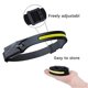 thumbnail image 4 of Usb Rechargeable Led Headlamp, Powerful Led Head Torch, Waterproof Camping Cob Headlamp With Sensitive Sensor Mode, 4 of 5