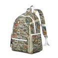 thumbnail image 2 of Cute Dinosaur Pattern Backpack for School,Cute School Bag,Schoolbag with Adjustable Shoulder Straps & Padded Back,13.4"x11"x4.7", 2 of 6