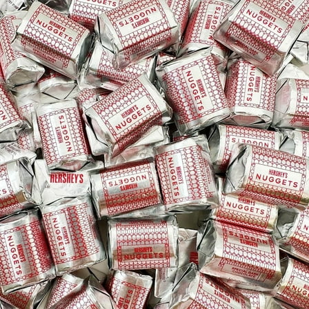 HERSHEY'S NUGGETS SPECIAL DARK Mildly Sweet Chocolate Candy Bars - 2 Pound Bag