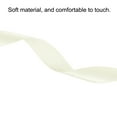 thumbnail image 3 of Uxcell 0.79" x 100 Yards Double Face Decorate Crafts Roll Satin Ribbon Ceramic White, 3 of 5