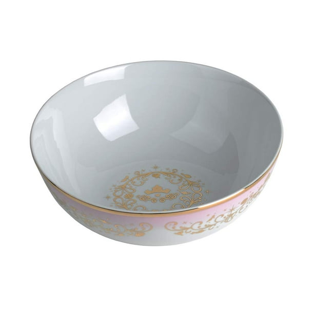 Cuenco de cerámica de porcelana Disney Princess de 10.5 pulgadas