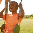 thumbnail image 5 of Swing-N-Slide Swing Set Bundle with 2 Green Swing Seats and Ring/Trapeze Bar Combo, 5 of 11