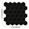 thumbnail image 3 of 1/10sheets, Self Adhesive Waterproof Backsplash Tile For Kitchen Vinyl Hexagon Shape Peel And Stick Wallpapers, Room Decor, Home Decor, 3 of 4