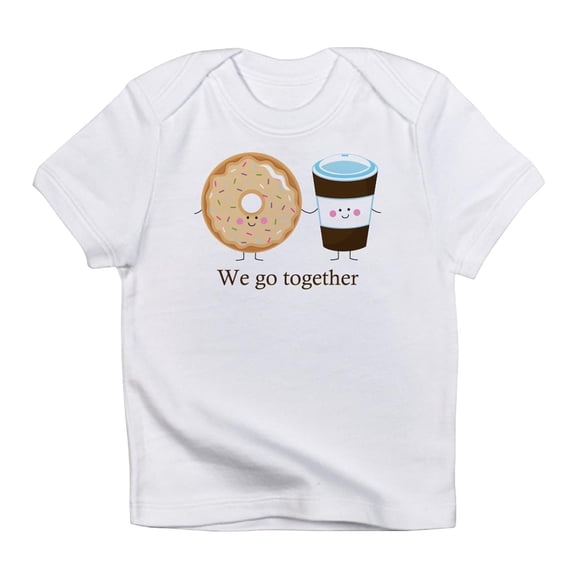 CafePress - We Go Together Like Coffee And Donuts Infant T Shi - Infant T-Shirt