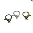 thumbnail image 4 of perfeclan 3x10Pcs 33mm Curved Lobster Claw Clasps Jewelry Findings Keychian Rings Black 3 Pcs, 4 of 9