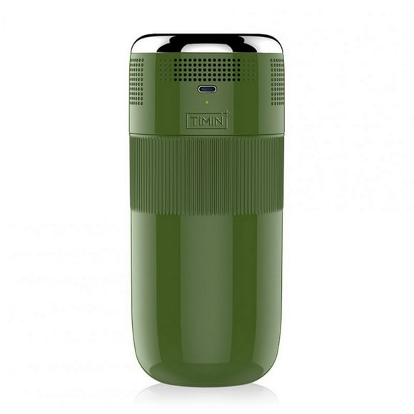 Cooler Cups Portable Home Outdoor Fast Cooling Usb Plug-in Retro Styke Refrigeration Cup Vintage green