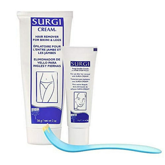 Surgi-Cream Hair Remover for Bikini & Legs 56g/2oz