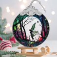 thumbnail image 3 of Adorno Navideño de Vitral con Hada Jocidea 7.5x9 cm, 3 of 6