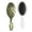 White-809, variant on Tactical Camouflage Hair Brush, Outdoor Hunting Camo Detangler Comb for All Hair Types, Soft Bristles Paddle Hairbrush for Men Women Kids, Rugged & Gift-Ready