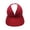 Wine, variant on Sun Visor Hat – Wide Brim Soft Brim for Solar Protection – Lightweight Packable Ponytail Hat for Women Casual Outdoor Activities (White)