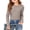 tgd317#-Khaki, variant on Girl T-Shirts Long Sleeve Ribbed Stretch Tee Slim Fit Casual Basic Top Comfortable Kids Shirt White XXL