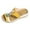 Yellow, variant on Mostsola Womens Orthopedic Sandals Boho Beaded Comfort Cushion Walking Shoes Summer Slides