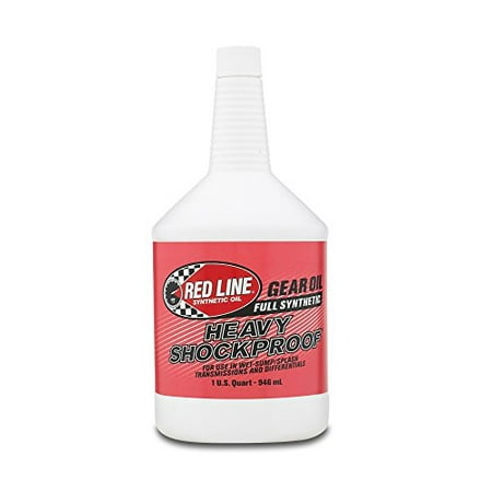 - Red Line 58204-12PK Heavy ShockProof Gear Oil - 1 Quart, (Pack of 12)