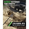 thumbnail image 2 of Cable extensor para cabrestante DAYDOOR, 9 mm x 28 m, 26.500 libras, sintético, 2 of 7