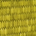 thumbnail image 1 of Ahgly Company Machine Washable Indoor Square Transitional Dark Yellow Green Area Rugs, 5' Square, 1 of 7