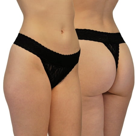 

Women’s Stretch Floral Lace Low Rise Thong