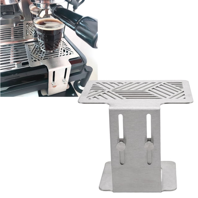 Support de Balance Électronique pour Machine à Café à Hauteur Réglable, Support en Acier Inoxydable 304 avec Excellent Rapport Eau/poudre pour une Mesure Précise, Matériau de Qualité Supérieure - Cadeaux Idéaux