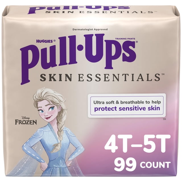 Pantalones de entrenamiento para ir al baño para niñas Skin Essentials 4T-5T