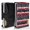 Christmas Knit Reindeer Pine Stripe Pattern, variant on Christmas Letter Snowflake Pattern Aluminum Tactical Wallet, Slim Metal Card Wallet with Money Clip & Easy Access Notch, Rust Resistant Gifts for Men Women Everyday Carry,3.4 X 2.2 Inches
