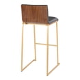 thumbnail image 6 of Mason Mara 30" Fixed-Height Bar Stool, Bar Chairs, Bar Stools Set of 2, 6 of 6
