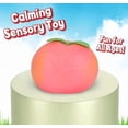thumbnail image 3 of Sunny Days Jumbo Squeezy Peach Viral Squeezy Peach, Stress Relief Sensory Fun, 3 of 5